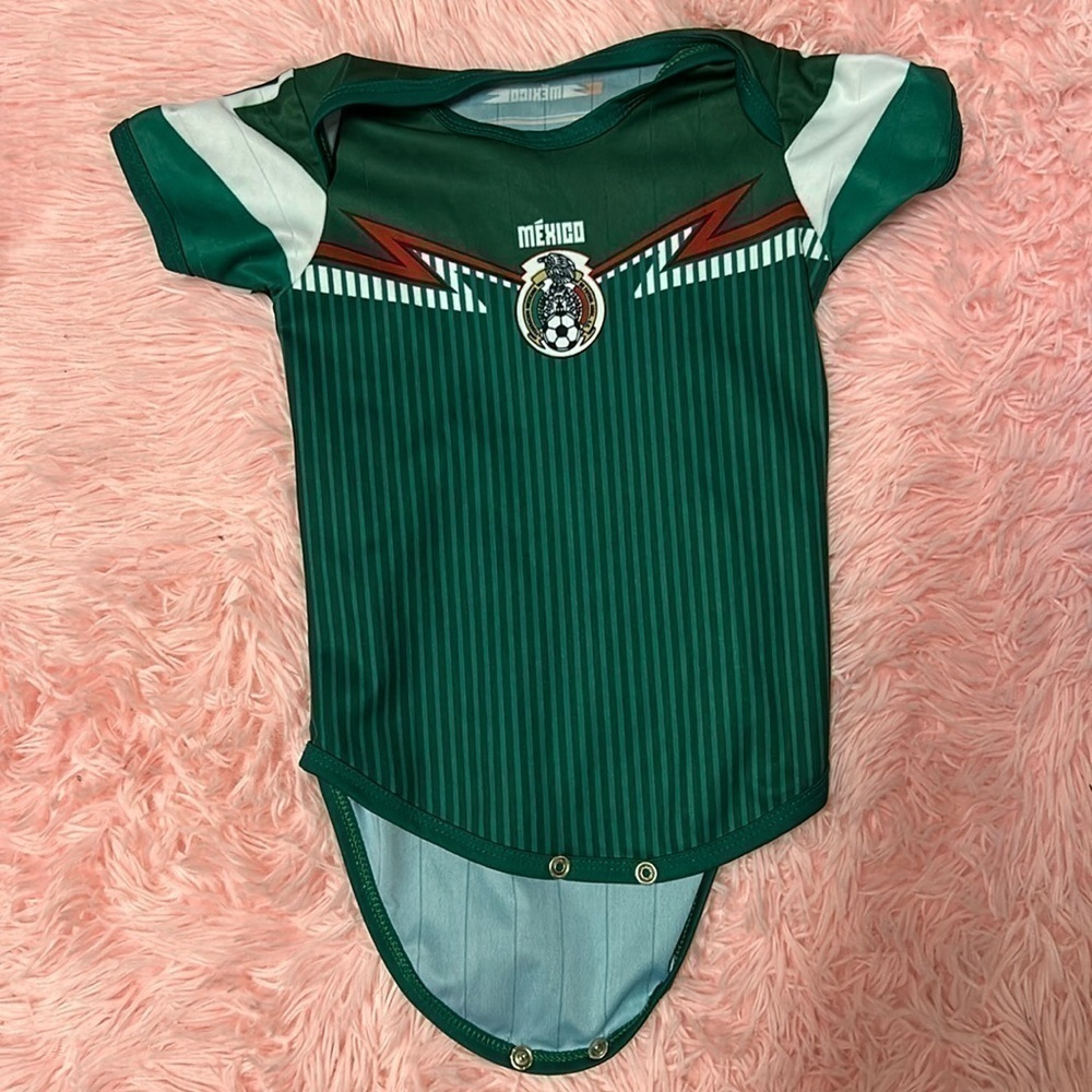 Mexico soccer onesie